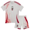 Conjunto (Camiseta+Pantalón Corto) Japón Segunda Equipación 2024-25 - Niño